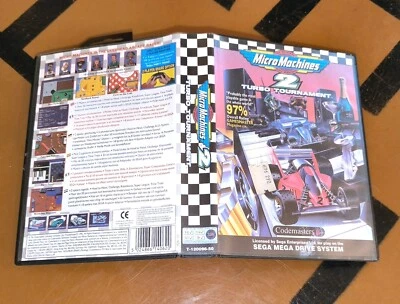 ## Sega Mega Drive - Micro Machines 2 Turbo Tournament - Top / Cib ## - Image 1 of 2