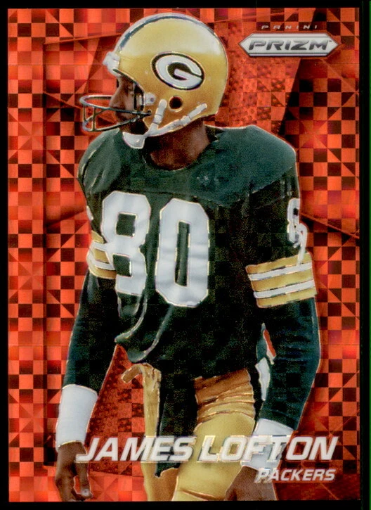 2014 Panini Prizm James Lofton Red Power Prizm 078/125 - Image 1 of 1