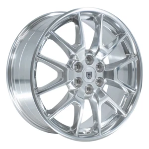 New 20" x 8" Polished Alloy Replacement Wheel Rim 2013-2016 for Cadillac SRX - Picture 1 of 3