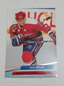 Keith Jones Washington Capitals 1992 - 93 Fleer Ultra Rookie Card #436
