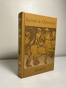 The Iliad And The Odyssey By Homer 2011 Canterbury Classics Leather Bound Book - Picture 1 of 8