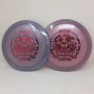 Set of 2 Innova Champion Moondust Sidewinder Emily Weatherman 172g FREE SHIP 1 - Picture 1 of 1