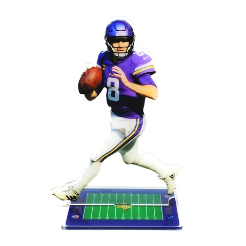Kirk Cousins Figure - #8 of Minnesota Vikings Looking to Pass Figurine Ornament Cover
