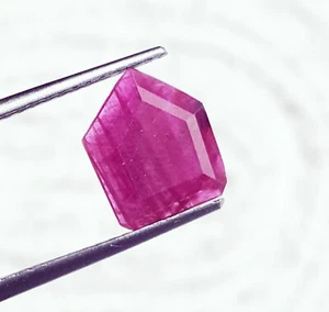 100% Natural Red Ruby 1.75 Ct Certified Loose Gemstone With Free Gift - Picture 1 of 6