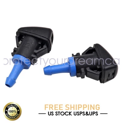 Boquilla de lavado de parabrisas de 2 piezas para Dodge Challenger 2008-2014 Foto 1 de 4