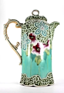 JAPAN Moriage Nippon teapot, coffee teapot, chocolate teapot CIRCA 1900s - Picture 1 of 11