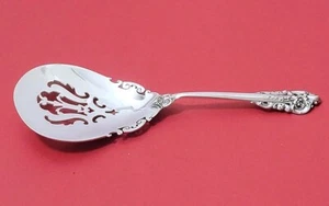 Wallace Grande Barroco EE. UU. Plata Esterlina Sólida Bon Cuchara Perforada 5 3/8" - Imagen 1 de 6