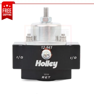 Regulador de presión de combustible Holley 12-841 HP Billet carburado por paso Foto 1 de 4