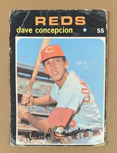 1971 Topps #14 - Printed in Canada! OPC - Dave Concepcion - Vintage Baseball MLB - Bild 1 von 2