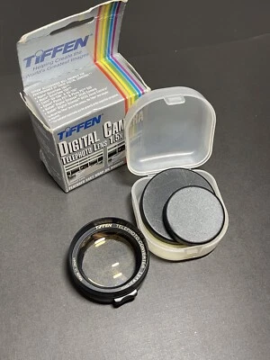 Tiffen Telephoto Converter 1.5X 37mm Auxiliary Lens + Case. - Image 1 of 4