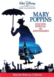 Mary Poppins Edicion Especial 40 Aniversario DVD 2 Discos Mary Poppins Pelicula - Imagen 1 de 1