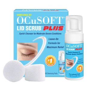 OCuSOFT Lid Scrub Plus Compliance Kit(50ML Foam + 100 Pads) - Picture 1 of 4