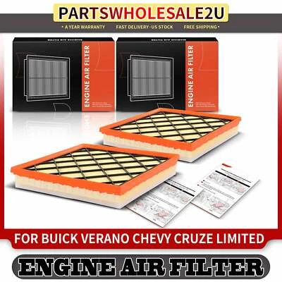 Filtro de aire del motor delantero 2cps para Chevrolet Cruze 2011-2015 Cruze Limited 2016 Foto 1 de 4