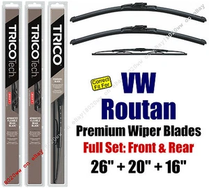 Limpiaparadores Volkswagen Routan 19260/200/30160/30160 2011-2014 premium 3 unidades - Imagen 1 de 1