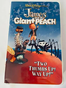 Walt Disney Classic JAMES AND THE GIANT PEACH VHS Movie #7894 Clam Shell  - Picture 1 of 7