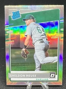 2020 Donruss Optik Silber Holo Prizm Sheldon Neuse RC bewertet Rookie - Bild 1 von 2