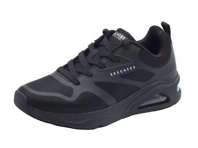 Skechers Street Los Angeles 183070 Revolution Airy Black Scarpe Sportive Uomo te - Immagine 1 di 3