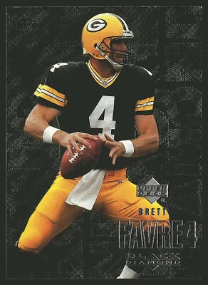 2000 Upper Deck Black Diamond #43 Brett Favre - Image 1 of 2