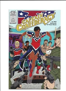 CAPTAIN CONFEDERACY #4 EPIC COMICS 1992 VF COMBINE SHIP - Picture 1 of 2