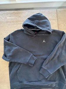 Nike Air Jordan Hoodie~Black Hooded Heavy Sweatshirt Michael Jordan~Men’s XXL - Picture 1 of 6