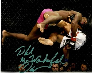 Phil Davis signiert & beschriftet "Mr. Wunderbares " UFC 8x10 Foto - Bild 1 von 1