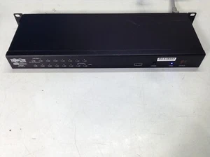 Tripp Lite NetDirector 16-Port Cat5 KVM Switch 1U Rack-Mount B064-016 CB8078 - Picture 1 of 9