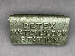 Vintage Detex Watchclock Station Watchman's Box Security Guard - Picture 1 of 5