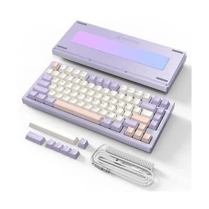ATTACK SHARK X75-QMK Wireless Mechanical Gaming Keyboard - CNC Aluminum Alloy... - Picture 1 of 6