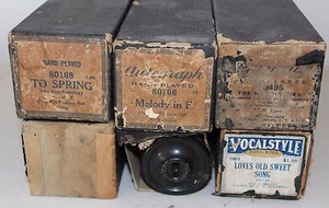 Konvolut 6 Vintage Pianorollen QRS Vocalstyle #S99 - Bild 1 von 9