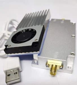 15W 24V HF Endstufe 1200-1320MHz Output Gain 40dB / Kühlkörper - Bild 1 von 11