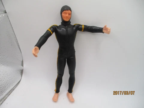 1969 MATTEL MAJOR MATT MASON SEA DEVILS RICK RILEY FIGURE Cover
