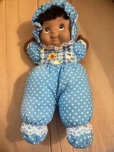 Vintage Rubber Face African Rag Doll 13” - Picture 1 of 5