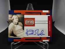 Kirk Gibson 2010 Panini Century Collection Autograph Auto #ed /25 Tigers 🔥🔥🔥