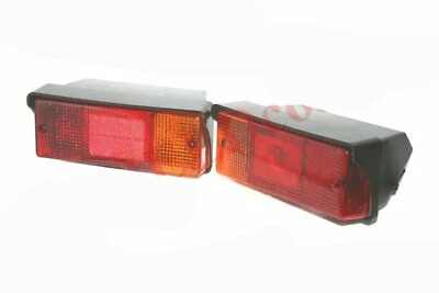 Pair Rear Tail Light Lamp Brake Indicator Assembly Mahindra Tractor Foto 1 de 4