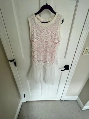 Girls Easter dress- Biscotti size 10 - Image 1 of 4