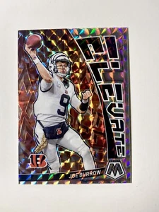 JOE BURROW 2023 Mosaic Football Elevate Silver Bengals - Bild 1 von 2