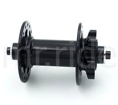 32H front hub for Mountain MTB Bike bicycle 100mm, 166g,Black - Image 1 of 4