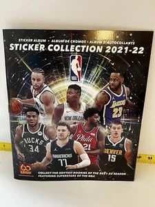 2021 2022 Panini NBA Basketball Sticker Set Album NEW UNUSED - Picture 1 of 3