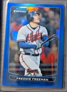 2012 Bowman Chrome - Freddie Freeman #98 Blue Refractor /250 - Picture 1 of 2