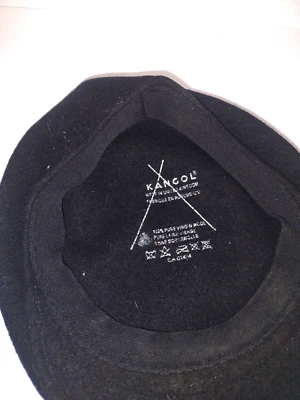 Gorra de conducción de lana Kangol boina de fieltro hecha en Inglaterra  Foto 1 de 4