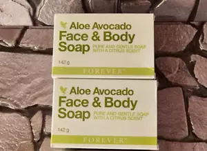 Forever Aloe Avocado Face & Body Soap, Pack of 2 - Picture 1 of 1
