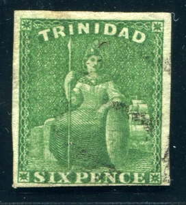 TRINIDAD 1859 9 Sellado MARCA IMPECABLE Comprobado TERVOS 700€(S4858 - Imagen 1 de 2