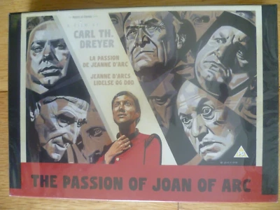 THE PASSION OF JOAN OF ARC  2 x DVD & BOOK *NEW & SEALED* R2 CARL THEODOR DREYER - Image 1 of 4