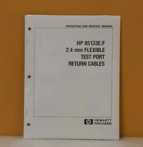 HP 85133-90017 85133E/F 2.4mm Flexible Test Port Return Cables Op + Service  - Picture 1 of 1