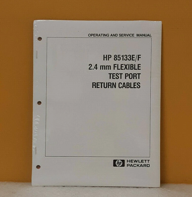 HP 85133-90017 85133E/F 2.4mm Flexible Test Port Return Cables Op + Service  - Image 1 of 1