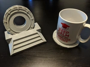 Stargate SG-1 Drink Coasters Perfect Geek Model Gift Set SG1 Atlantis 3d Printed - Picture 1 of 10