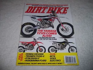 Dirt Bike Magazine October 2024 motocross motorcycle Yamaha YZ125 - Picture 1 of 2