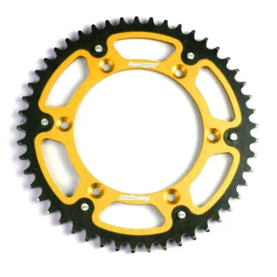 Supersprox Rear Sprocket 52T Gold for Husqvarna TE400 2001 >520 - Image 1 of 2