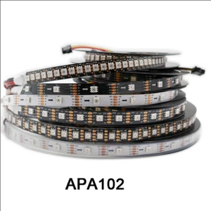 DC 5V APA102 DATA and CLOCK seperately Smart Led pixels strip 30/60/144 Leds/m - Picture 1 of 11