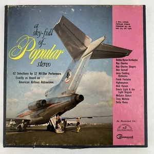 American Airlines Astrovision - Popular No. 18 -   3 3/4 ips Reel to Reel - Picture 1 of 4